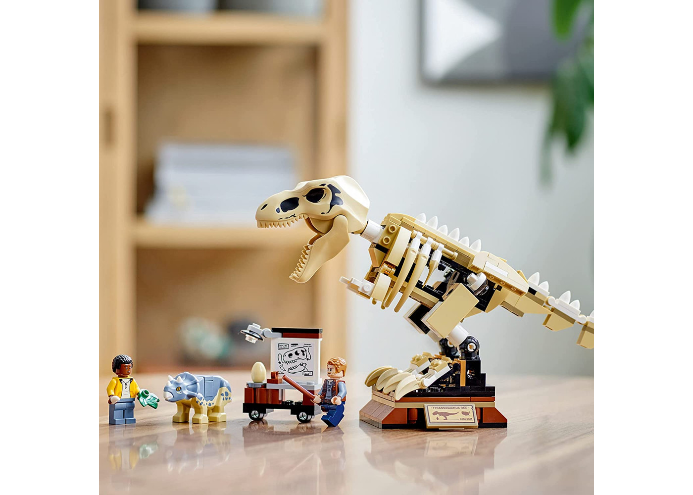 Конструктор Лего Динозавр Тиранозавр Рекс Lego Jurassic World Tyrannosaurus Rex Fossil Exhibition 76940