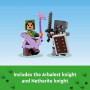 Конструктор Лего Майнкрафт Битва в глибинній темряві 584 деталі Minecraft The Deep Dark Battle LEGO 21246