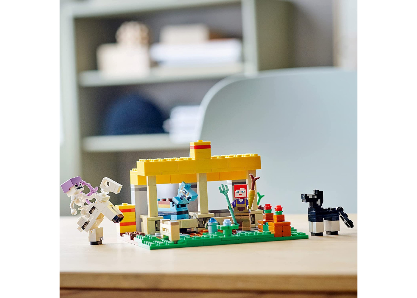 Конструктор Лего Майнкрафт Стайня Lego Minecraft The Horse Stable 21171