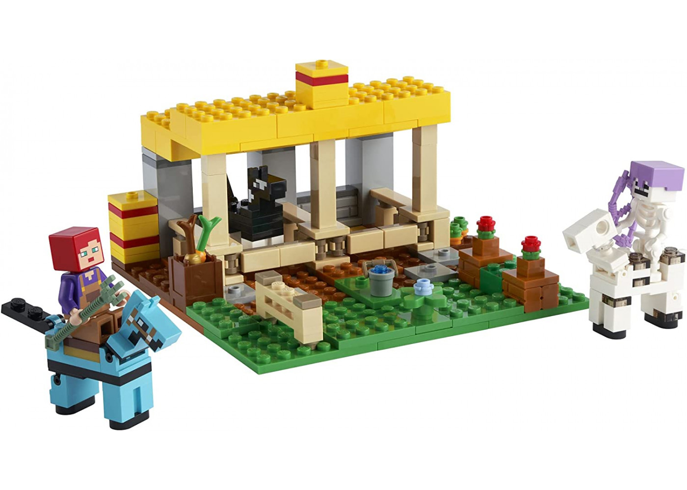 Конструктор Лего Майнкрафт Стайня Lego Minecraft The Horse Stable 21171