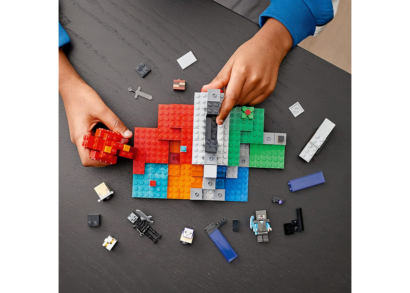 Конструктор Лего Майнкрафт Зруйнований Портал Lego Minecraft The Ruined Portal 21172