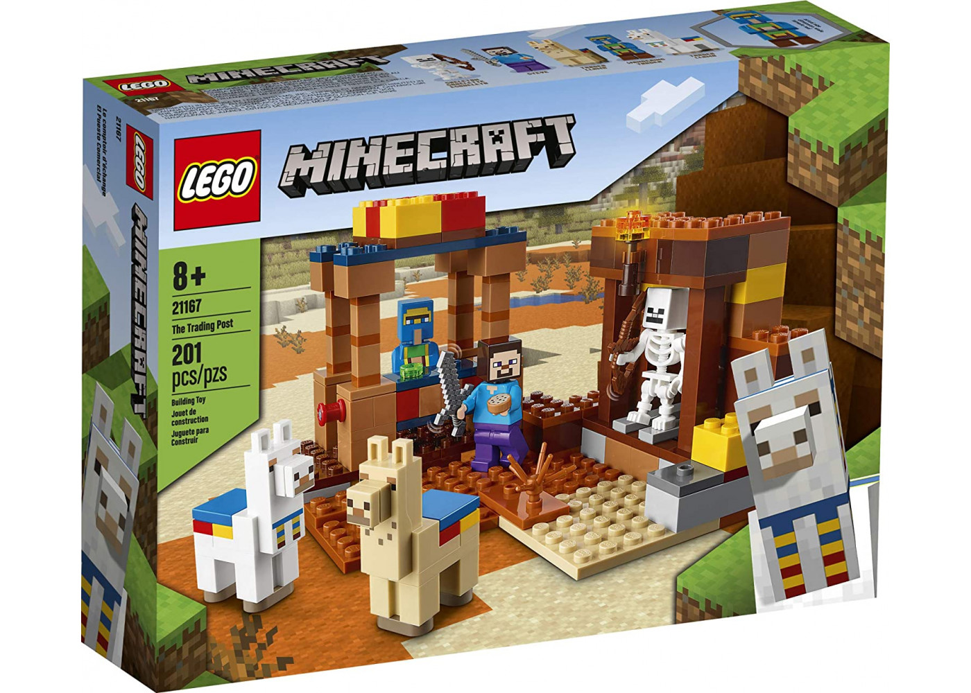 Конструктор Лего Майнкрафт Торговий Пост Lego Minecraft The Trading Post 21167