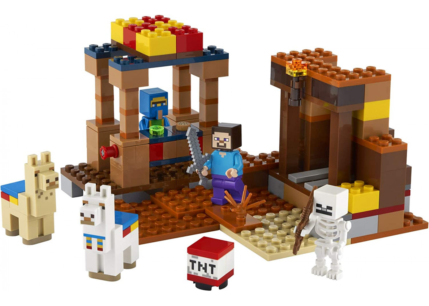 Конструктор Лего Майнкрафт Торговий Пост Lego Minecraft The Trading Post 21167
