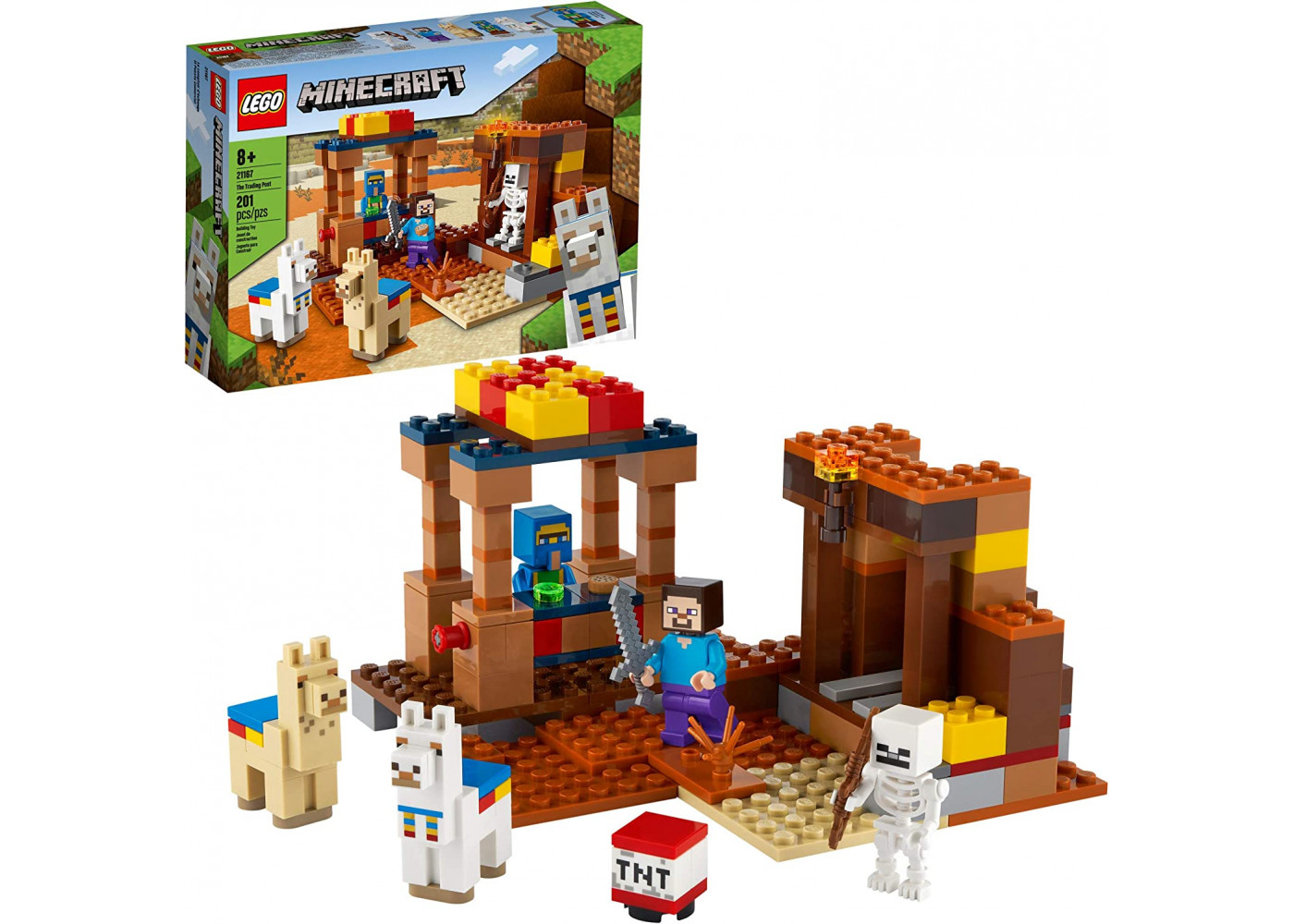 Конструктор Лего Майнкрафт Торговий Пост Lego Minecraft The Trading Post 21167