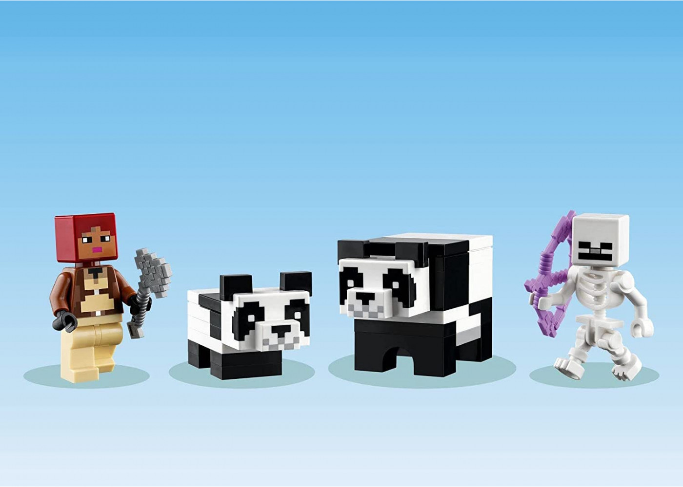 Конструктор Лего Майнкрафт Будинок Панди Lego Minecraft The Panda Haven 21245