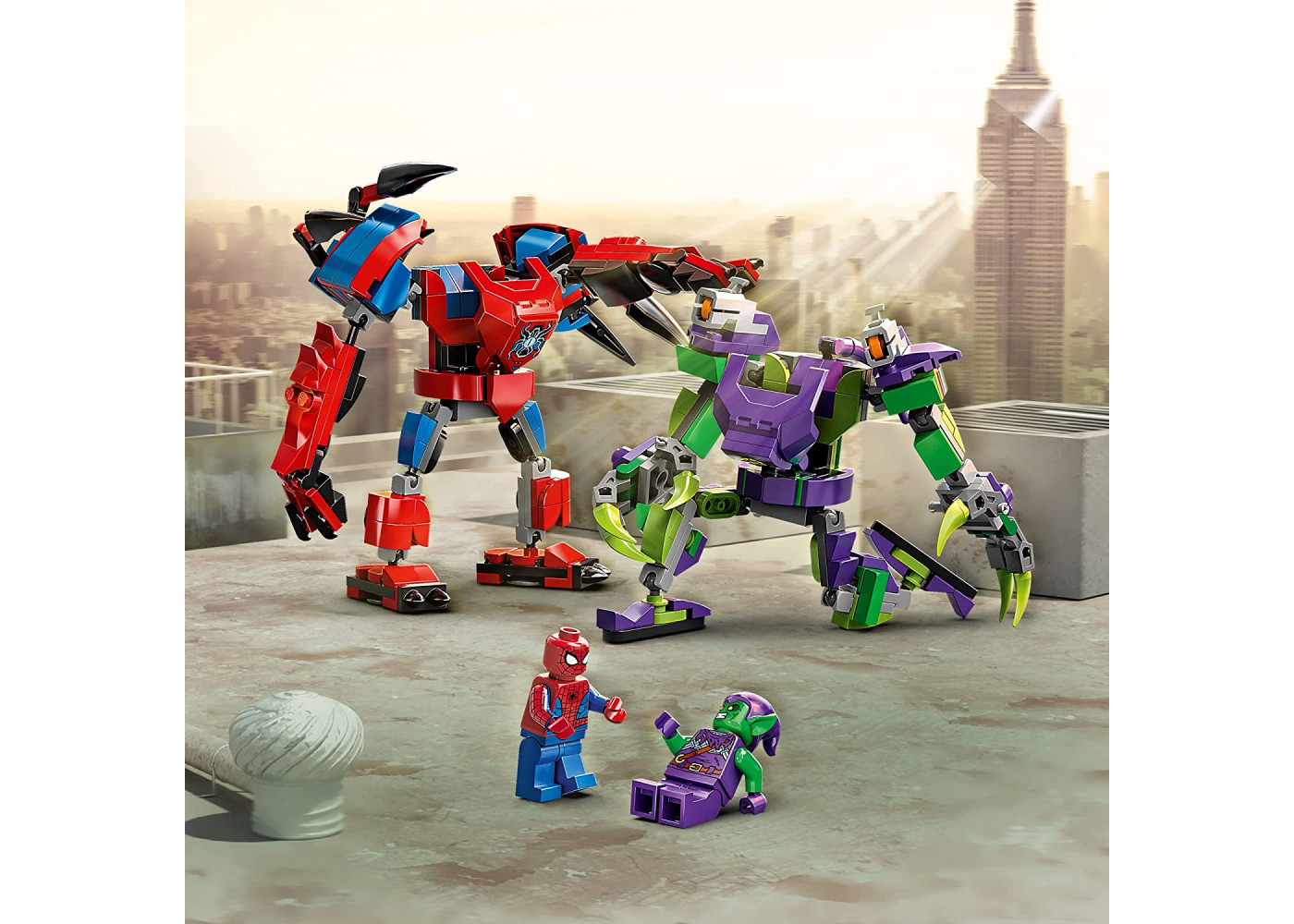 Конструктор Лего Марвел Людина Павук та Зелений гооблін Lego Marvel Spider-Man & Green Goblin 76219