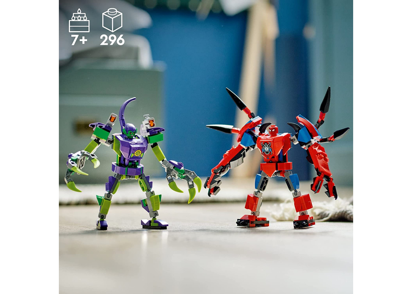 Конструктор Лего Марвел Людина Павук та Зелений гооблін Lego Marvel Spider-Man & Green Goblin 76219