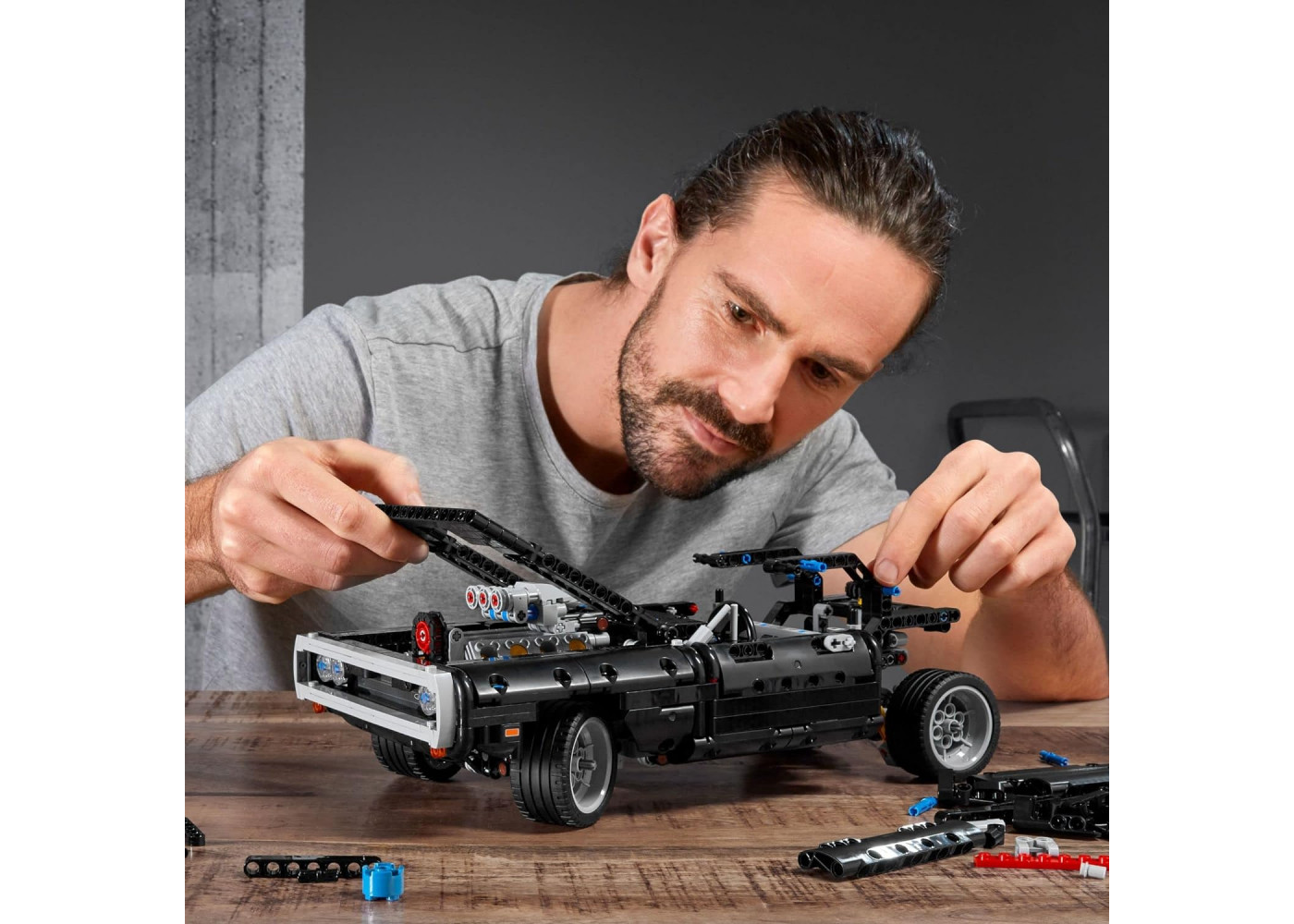 Конструктор Лего Технік Додж Чарджер Форсаж Lego Technic Dodge Charger Fast and Furious B42111
