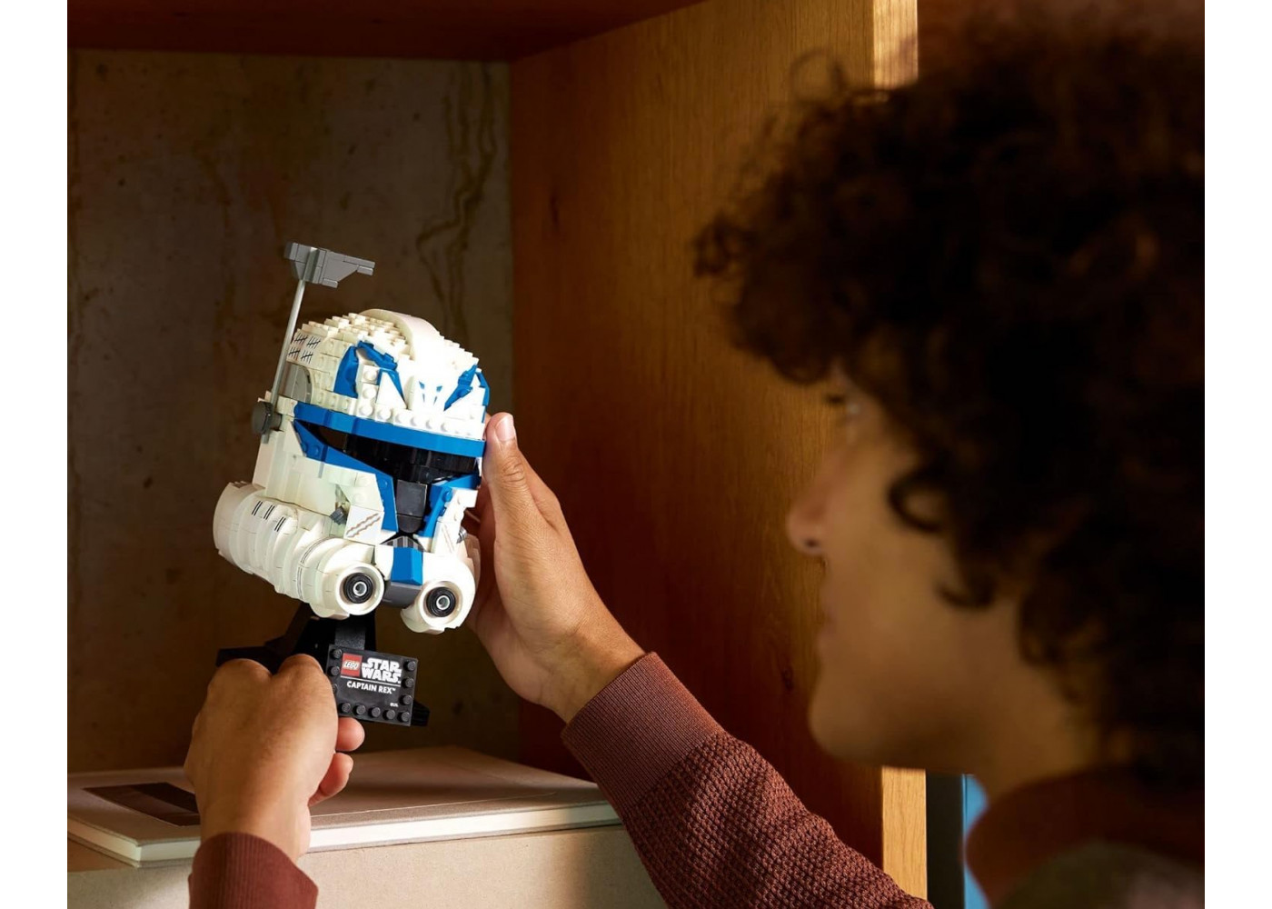 Конструктор Лего Шолом Капітана Рекса Зоряні Війни 854 дет Star Wars Captain Rex Helmet LEGO 75349