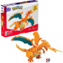 Конструктор Мега Покемон Чаризард 222 детали MEGA Pokemon Charizard Mattel GWY77