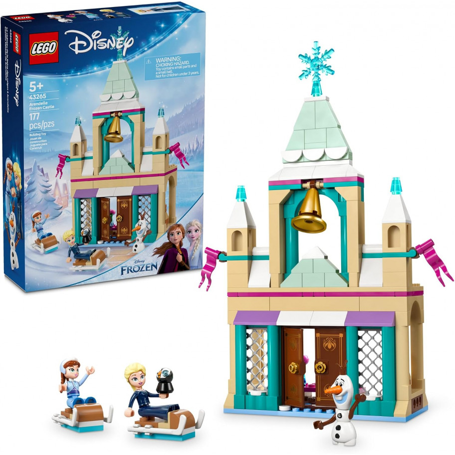 Конструктор Лего Замерзлий Замок в Королівстві Ерендел 177 деталей Arendelle Frozen Castle Lego 43265