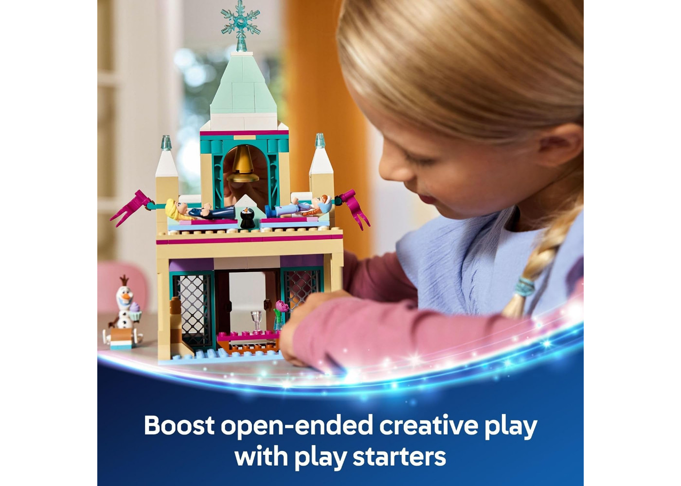 Конструктор Лего Замерзлий Замок в Королівстві Ерендел 177 деталей Arendelle Frozen Castle Lego 43265
