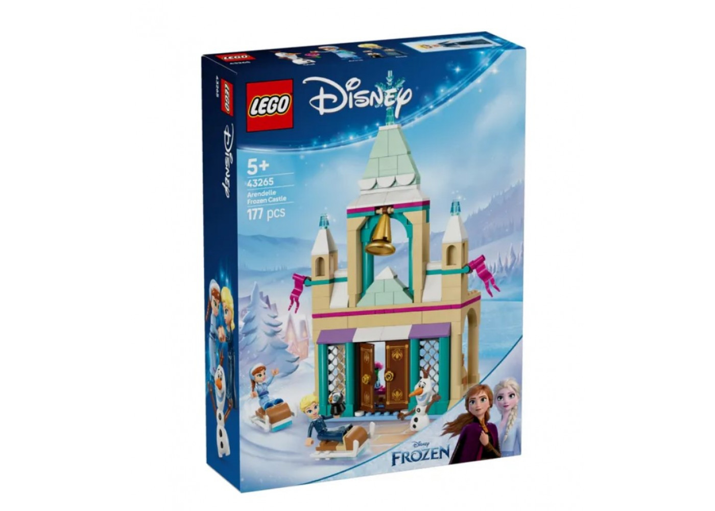 Конструктор Лего Замерзлий Замок в Королівстві Ерендел 177 деталей Arendelle Frozen Castle Lego 43265