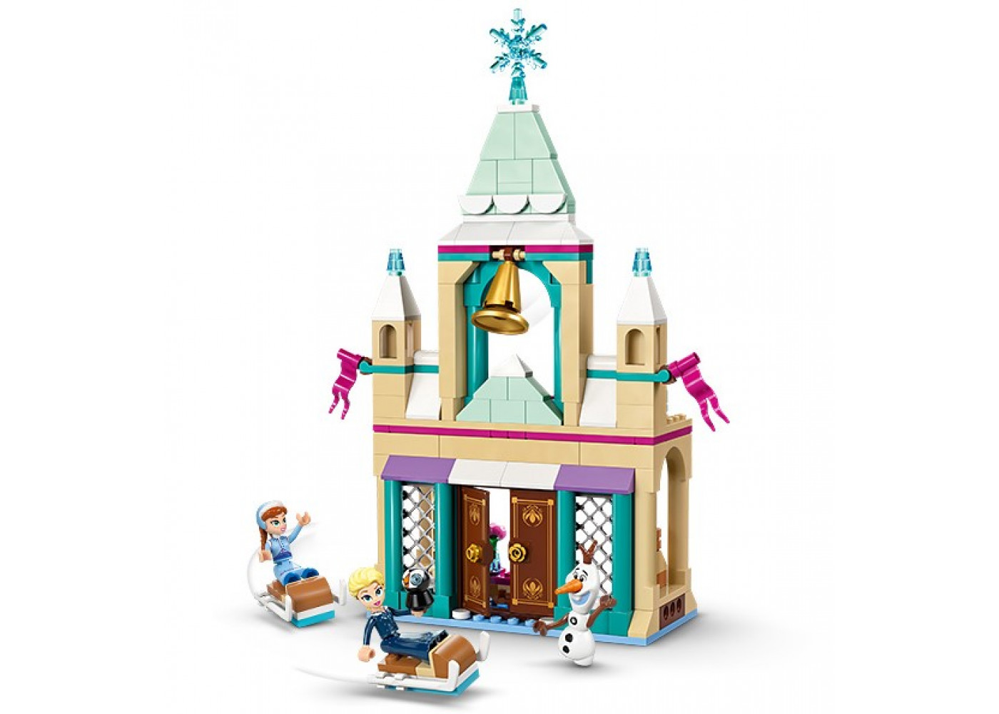 Конструктор Лего Замерзлий Замок в Королівстві Ерендел 177 деталей Arendelle Frozen Castle Lego 43265