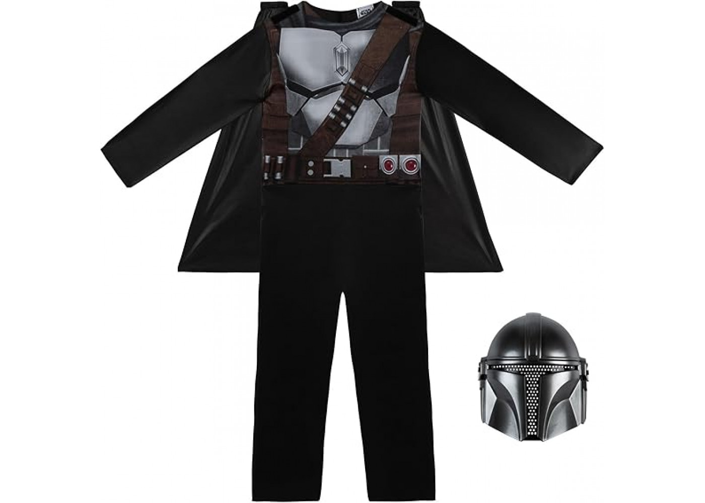 Костюм Мандалорца с Маской и Накидкой 8-10 лет 127-136 см М Star Wars The Mandalorian Jazwares JWC0719
