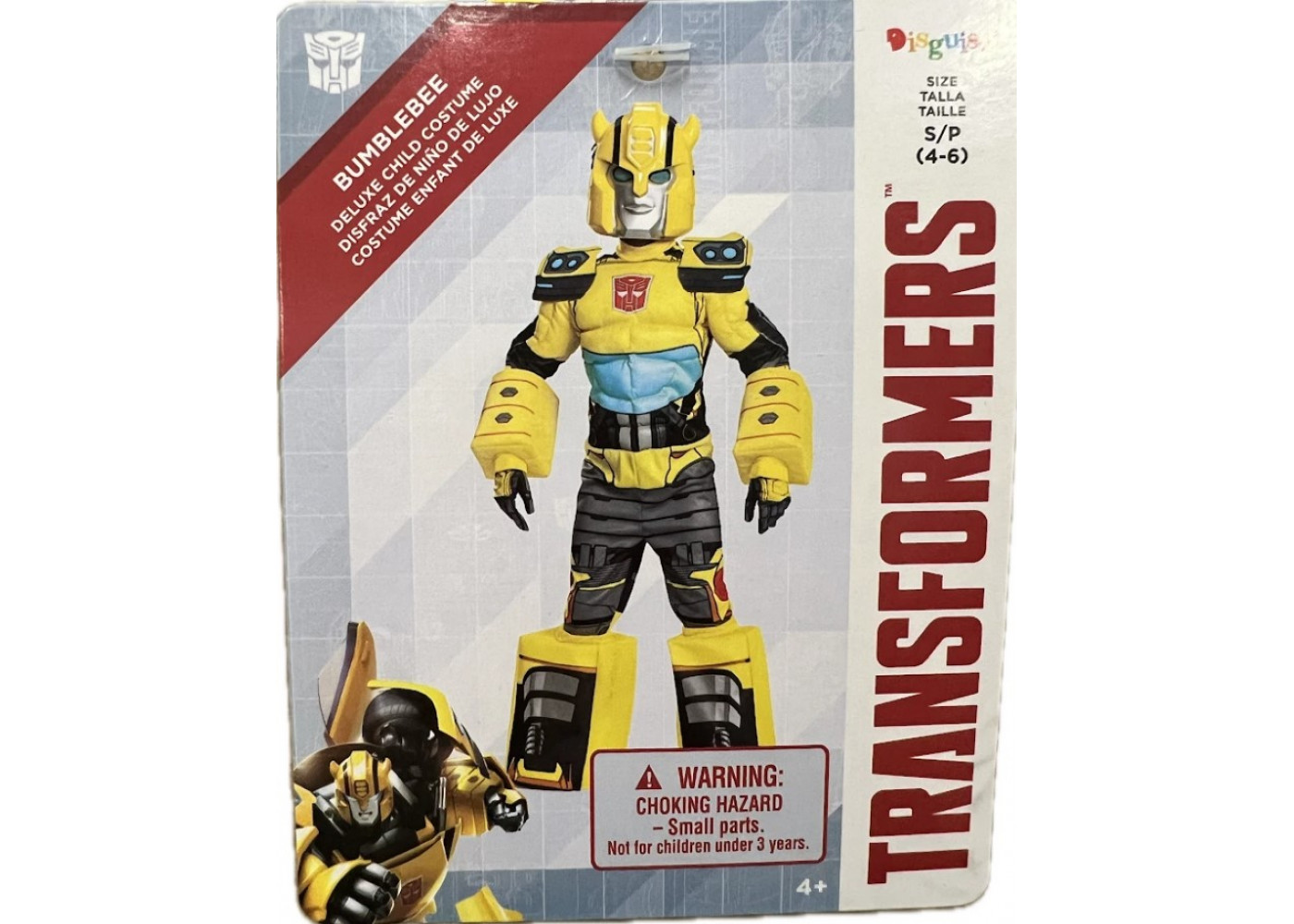 Костюм Трансформер Бамблбі 4-6 років з Маскою 109-126 см Transformers Bumblebee Deluxe Costume Disguise S04981