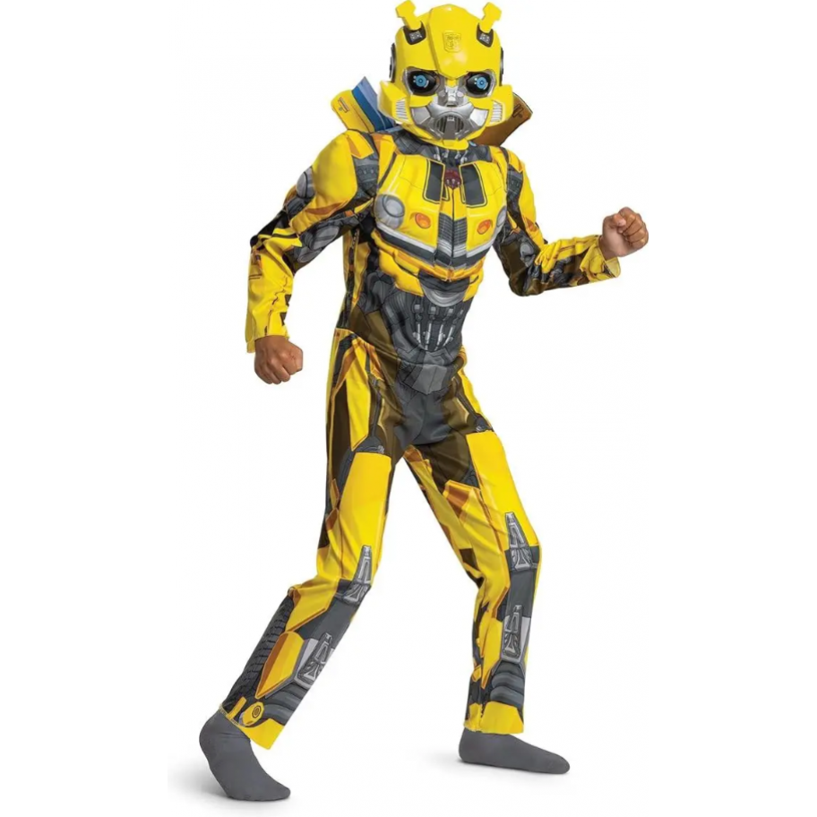 Костюм Трансформер Бамблбі 3-4 роки з маскою 94-109 см Transformers Bumblebee Deluxe Costume S06433
