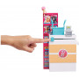 Набор Барби магазин Barbie Doll Grocery Store with Rolling Cart Mattel FRP01