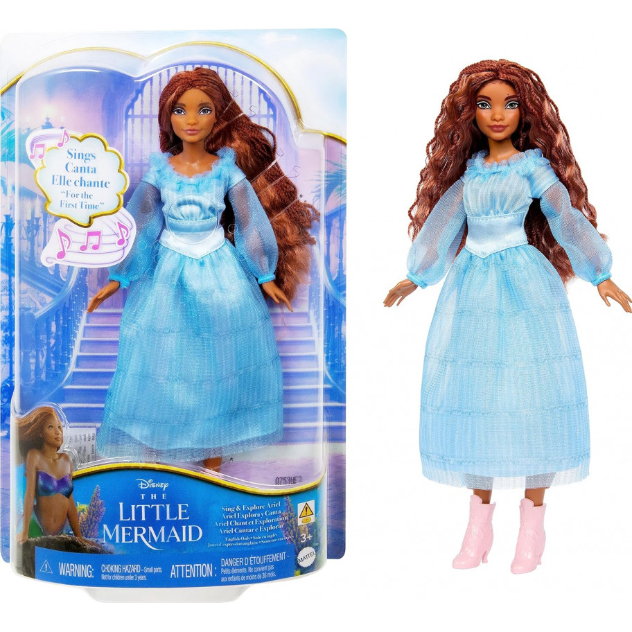 Лялька Русалонька Співає Аріель Disney the Little Mermaid Ariel Sing & Discover Mattel HPD89