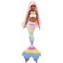 Лялька Барбі Русалочка Змінює Колір Barbie Dreamtopia Rainbow Magic Mermaid Doll Mattel GTF90