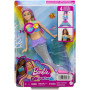 Лялька Барбі Русалочка з світловими ефектами Barbie Dreamtopia Light-Up Tail Mermaid Doll Mattel HDJ36