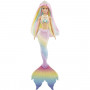 Лялька Барбі Русалочка (Пошкоджена Упаковка!) Змінює Колір Barbie Dreamtopia Rainbow Magic Mermaid Doll Mattel GTFB89