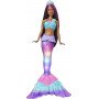 Лялька Барбі Русалочка з світловими ефектами Barbie Dreamtopia Light-Up Tail Mermaid Doll Mattel HDJ37