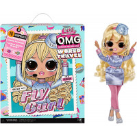 Кукла ЛОЛ Стюардесса Путешественницы 15 сюрпризов LOL OMG World Trave Fly Gurl MGA 579168