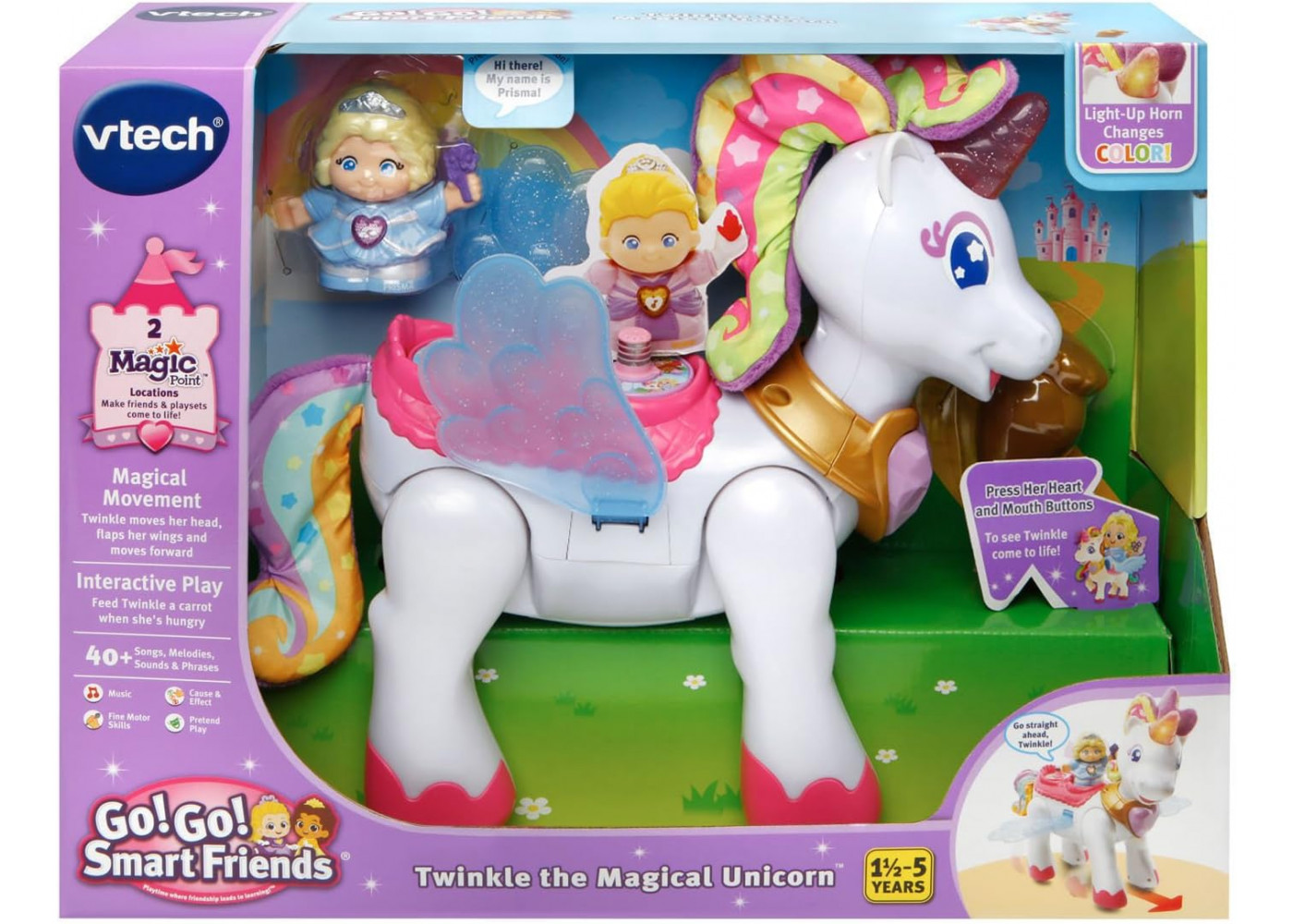 Интерактивный Волшебный Единорог Go! Go! Twinkle the Magical Unicorn VTech 177401