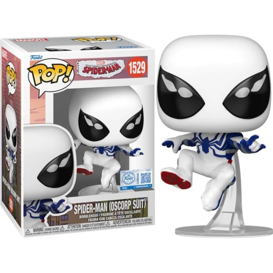 Фігурка Фанко Людина Павук  Оскорп №1529 Marvel Spider-Man Oscorp Suit Funko Pop 87130