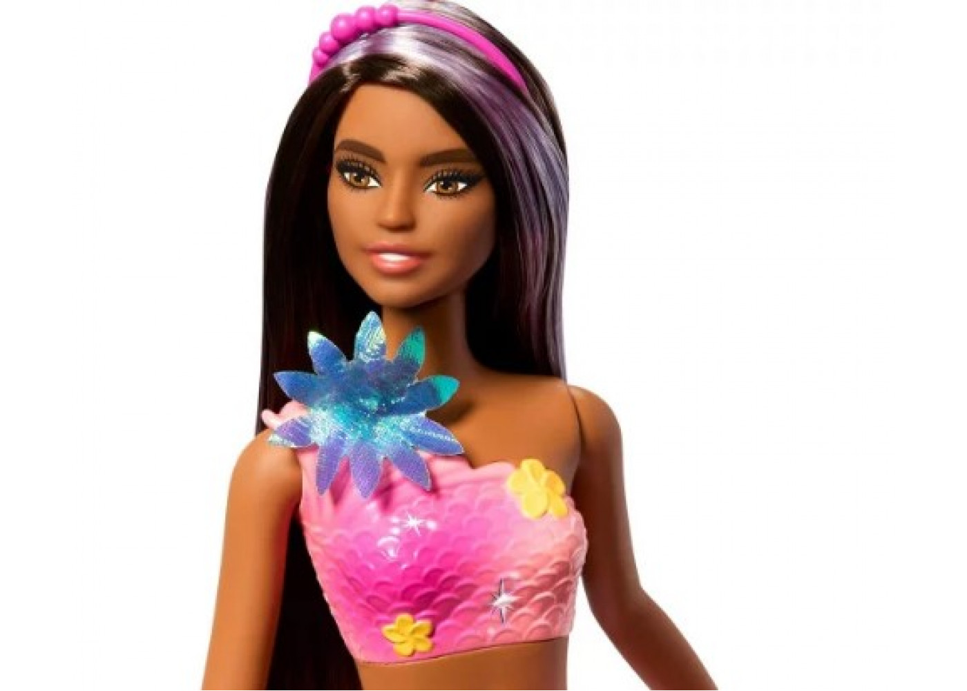 Лялька Барбі (Прим'ята Коробка) Квіткова Магія Русалки з Аксесуарами Barbie Flower Magic Mermaid Mattel BJDM73