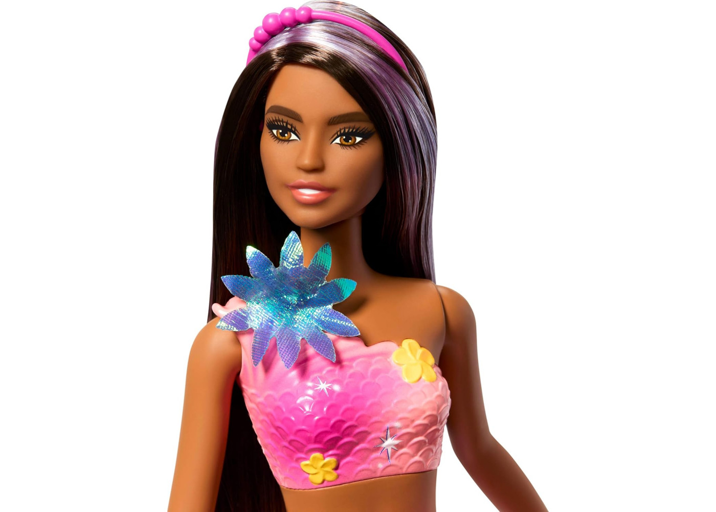 Кукла Барби Цветочная Магия Русалки с Аксессуарами Barbie Flower Magic Mermaid Mattel JDM73