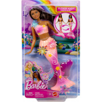 Кукла Барби Цветочная Магия Русалки с Аксессуарами Barbie Flower Magic Mermaid Mattel JDM73
