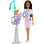 Кукла Барби Стоматолог с ребенком и аксессуарами Barbie Dentist with Brunette Doll & Kid Doll Mattel JCR75