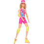 Кукла Барби Марго Робби на роликах Barbie The Movie Margot Robbie Skating Doll Mattel HRB04
