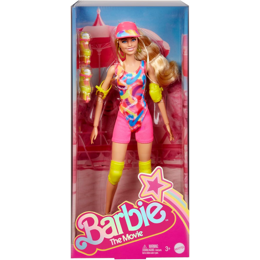 Кукла Барби Марго Робби на роликах Barbie The Movie Margot Robbie Skating Doll Mattel HRB04