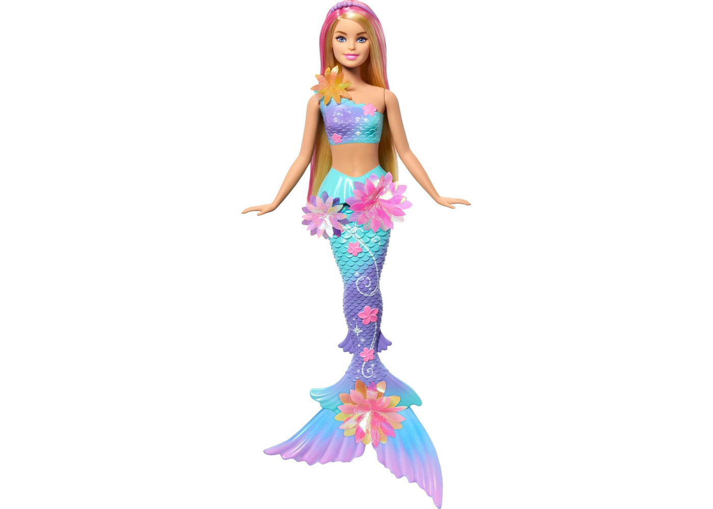 Кукла Барби Цветочная Магия Русалки с Аксессуарами Barbie Flower Magic Mermaid Mattel JDM72