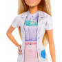 Кукла Барби Стоматолог с ребенком и аксессуарами Barbie Dentist with Blonde Doll & Kid Doll Mattel JCR74