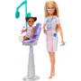 Кукла Барби Стоматолог с ребенком и аксессуарами Barbie Dentist with Blonde Doll & Kid Doll Mattel JCR74