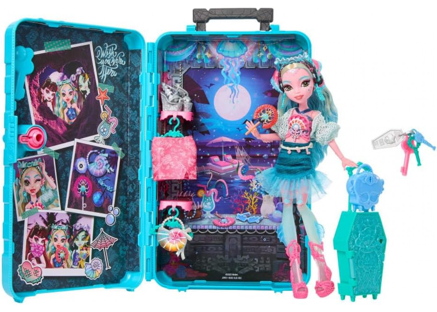 Кукла Монстер Хай Лагуна Блю Роскошный оазис Monster High Lagoona Blue Gore-geous Oasis Mattel JDR51