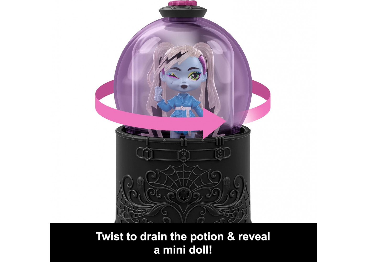 Фигурка Сюрприз Мини Монстер Хай Mini Monster High Surprise Potions Crystal Ball Mattel JCX99
