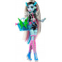 Кукла Монстер Хай Фрэнки Штейн с аксессуарами Monster High Amped Up Frankie Stein Rockstar Mattel HNF84