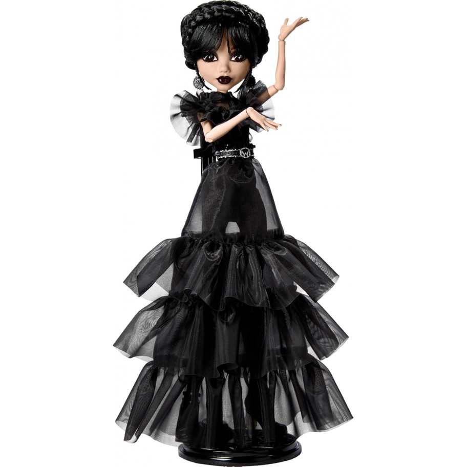 Кукла Монстер Хай Венсдей Аддамс Netflix Monster High Wednesday Mattel HXJ03