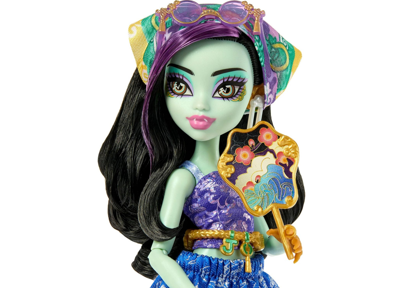 Кукла Монстер Хай Джинафайр Лонг Monster High Jinafire Long Destination: Gore-geous Oasis with Suitcase Mattel JDR52