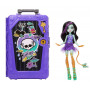 Кукла Монстер Хай Джинафайр Лонг Monster High Jinafire Long Destination: Gore-geous Oasis with Suitcase Mattel JDR52