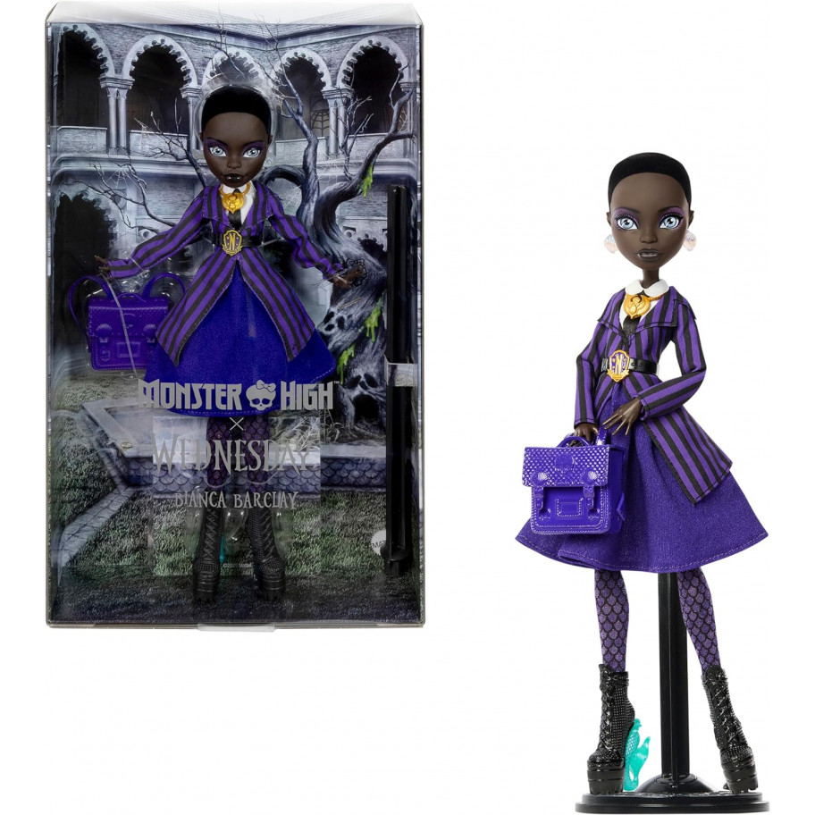 Лялька Монстер Хай Б'янка Барклай Венсдей Monster High Bianca Barclay Wednesday Mattel JDR71