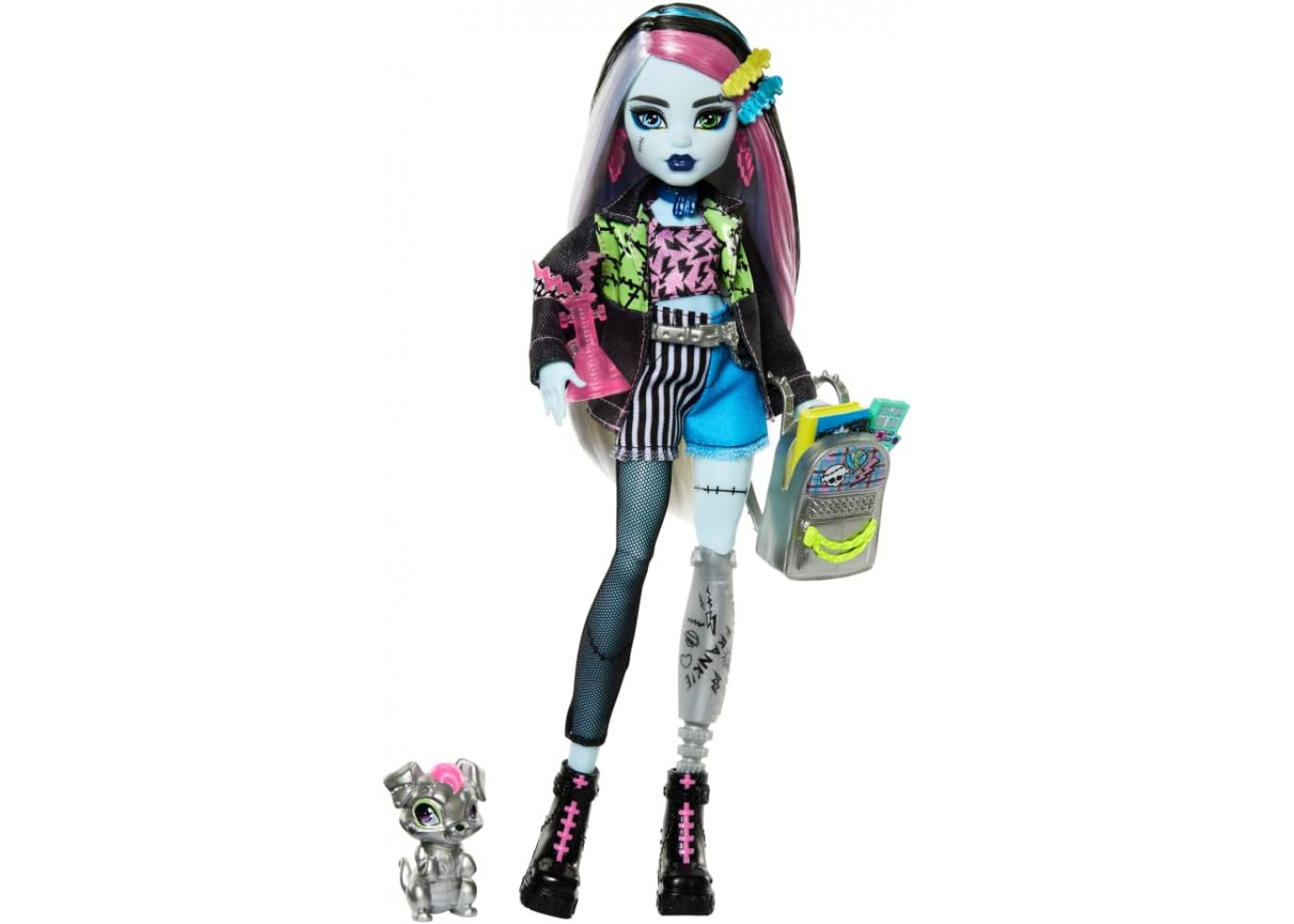 Кукла Монстер Хай Фрэнки Штейн с аксессуарами Monster High Frankie Stein and Accessories Mattel HXH73