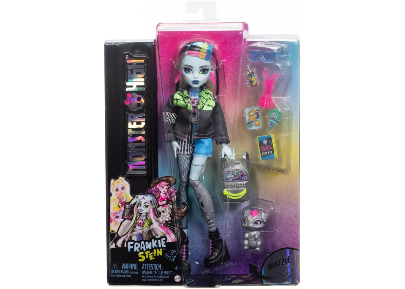 Кукла Монстер Хай Фрэнки Штейн с аксессуарами Monster High Frankie Stein and Accessories Mattel HXH73