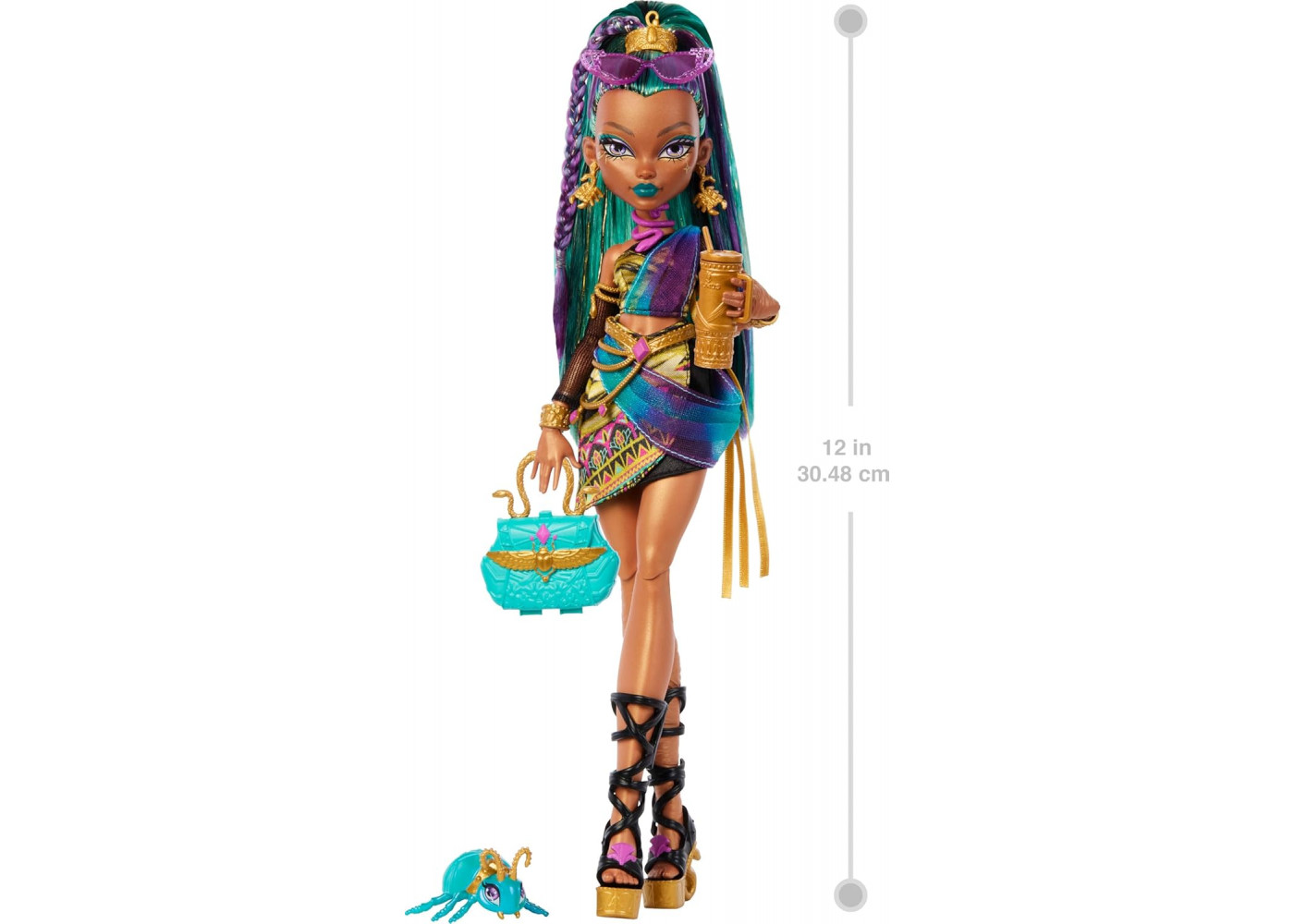 Кукла Монстер Хай Нефера де Нил с аксессуарами Monster High Nefera De Nile Mattel JDR48