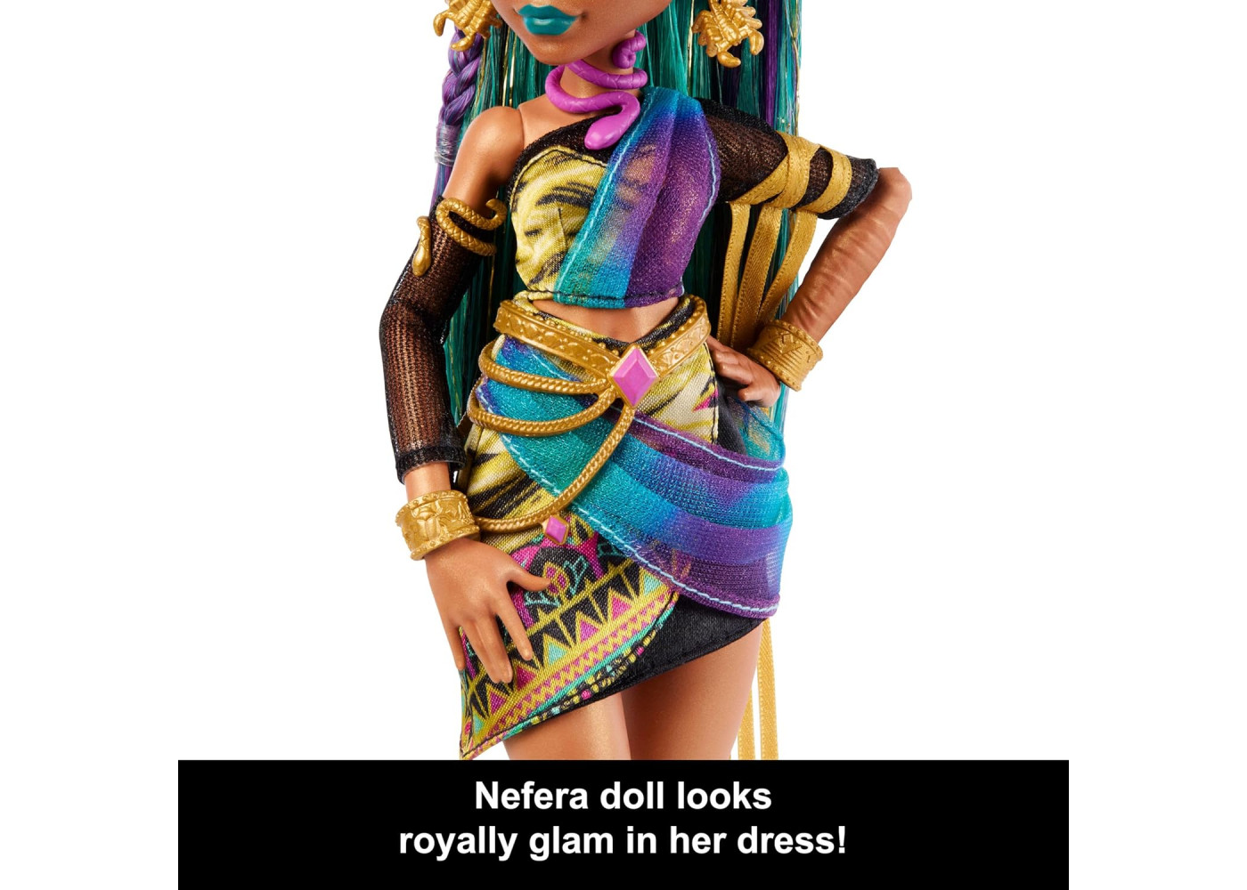 Кукла Монстер Хай Нефера де Нил с аксессуарами Monster High Nefera De Nile Mattel JDR48